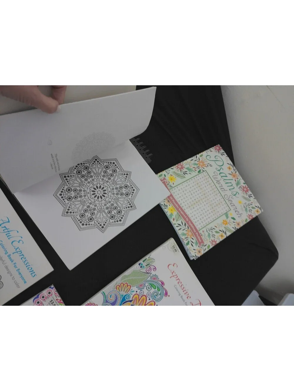 Adult Coloring Book & Art Supply Lot Mandalas Markers Crayons Pencils Bundle